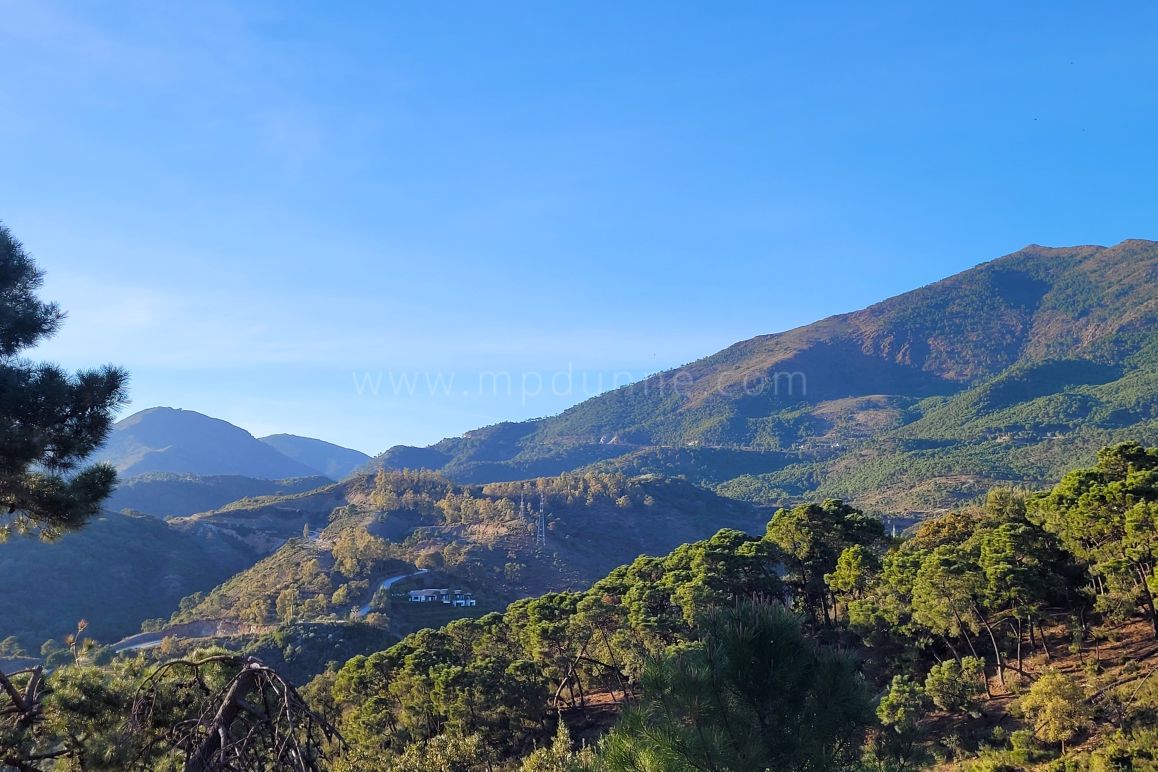 Parcela de lujo con vistas panorámicas en La Zagaleta, Costa del Sol