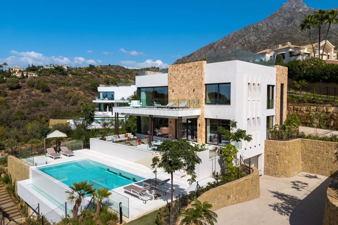 Villa de Luxe avec Vues Panoramiques dans Marbella Hill Club