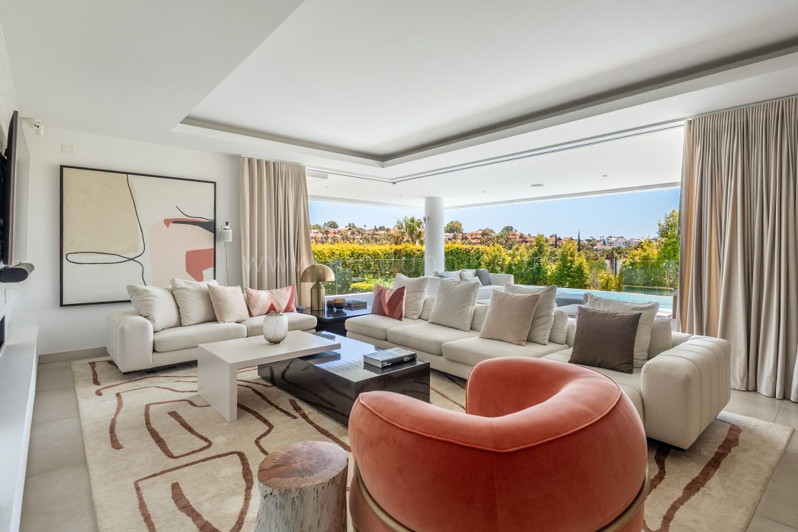 Villa contemporánea, El Campanario, Estepona