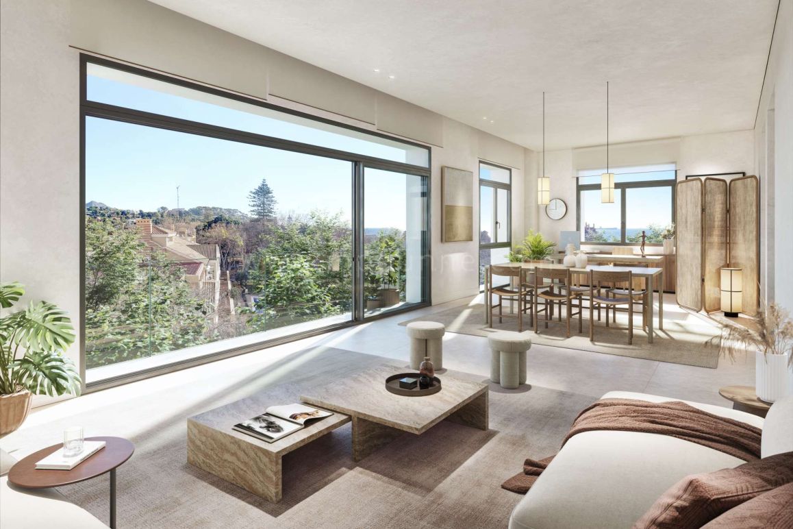 Apartamento Planta Baja en Edificio Histórico Rehabilitado, El Limonar, Málaga