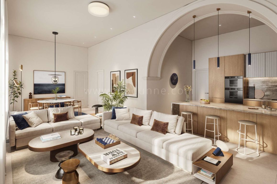 Modern Apartment with Terrace and Sea Views in El Limonar, Málaga
