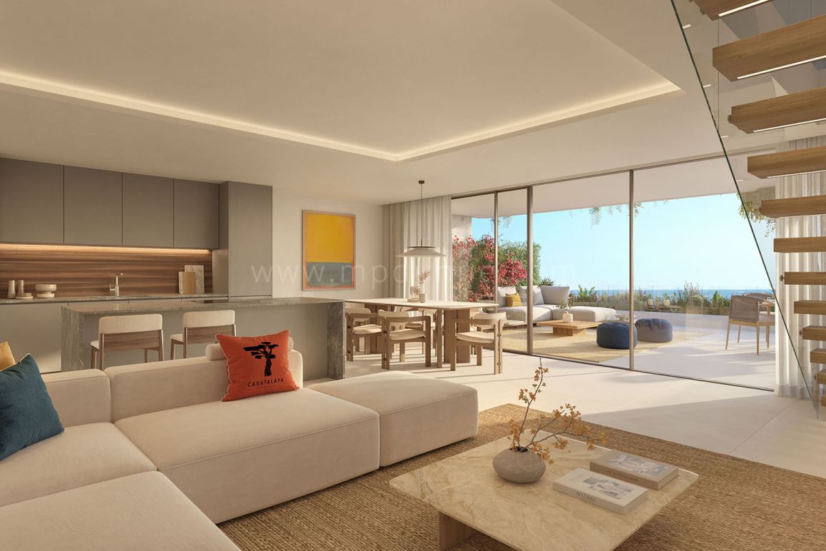 Appartement trois chambres avec jardin à Benalmádena
