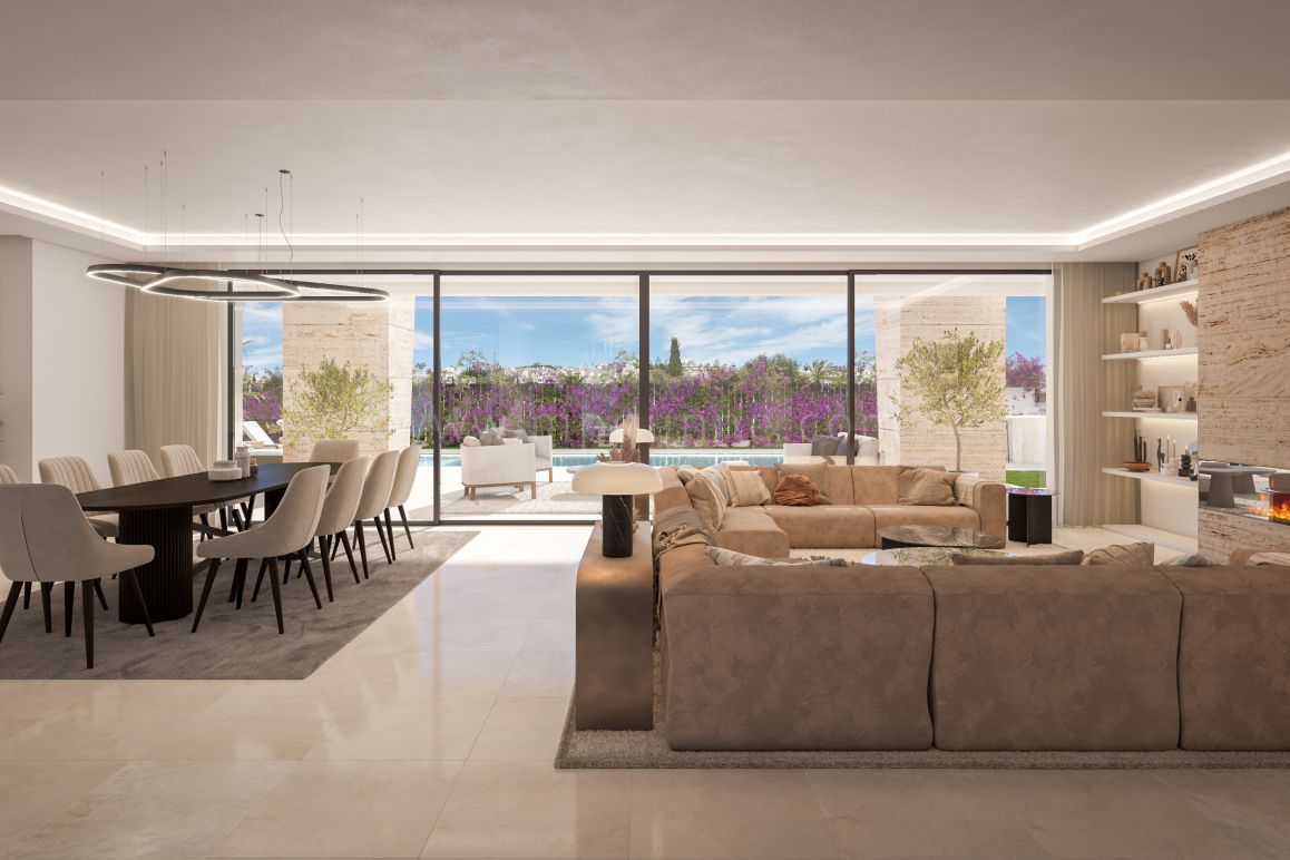 Fünf-Zimmer-Villa mit privatem Pool und Dachsolarium in Estepona