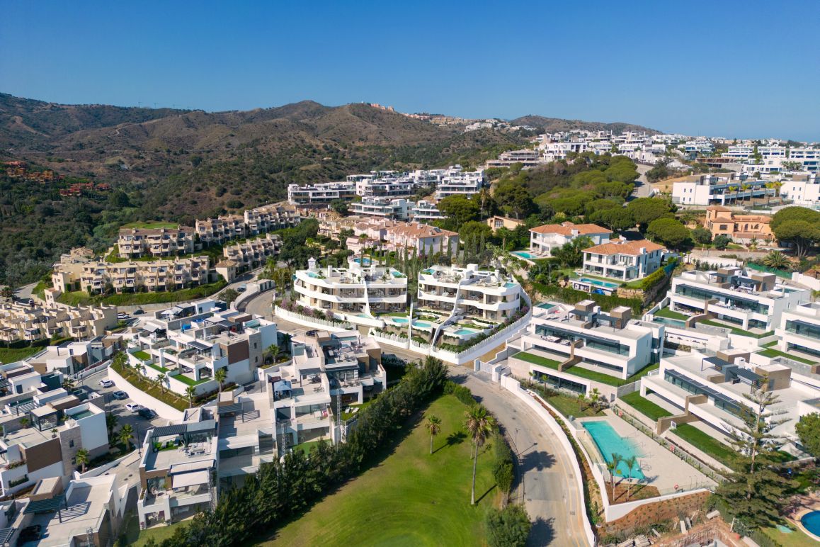 Doppelhaushälfte im Erdgeschoss, Meerblick, Marbella Ost