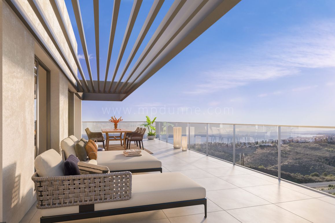 Modernes Apartment mit Großzügiger Terrasse und Meerblick