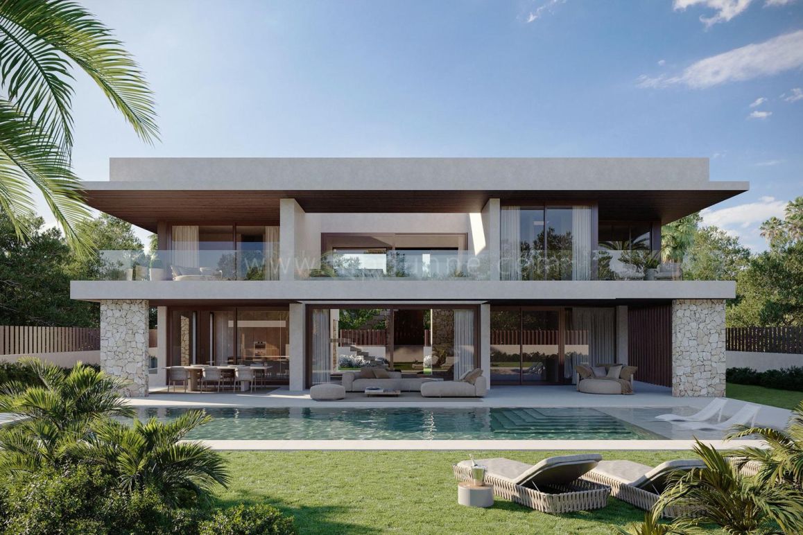 Parcela con Proyecto de Villa, Bel Air, Estepona
