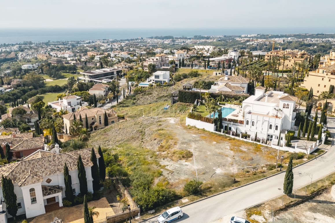 Prime-Grundstück in Los Flamingos mit Panoramablick aufs Meer