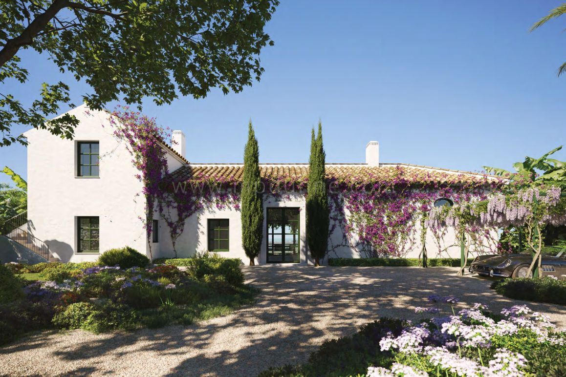 Villa Cortijo de Tres Dormitorios en La Loma de Cortesin