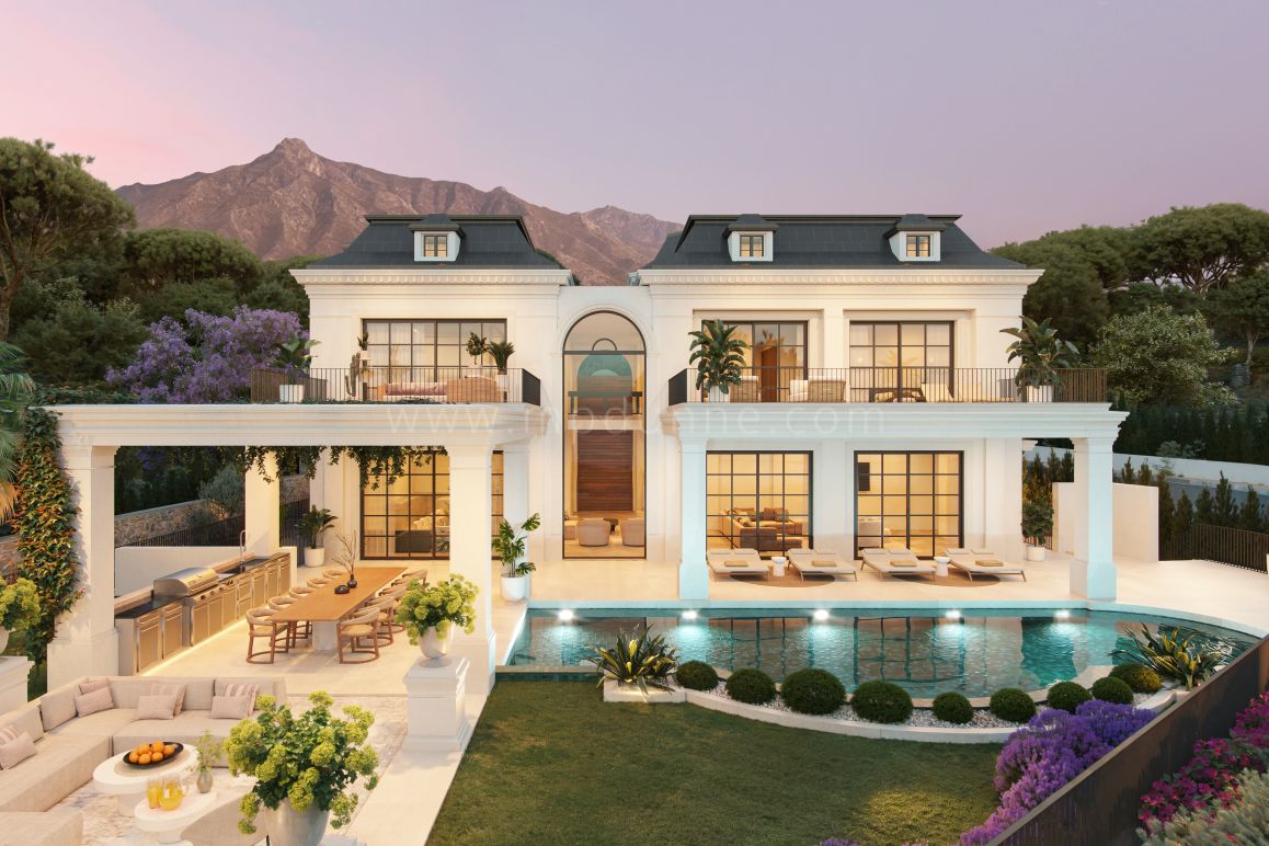 Proyecto de Villa de Lujo en Venta en Sierra Blanca, Marbella