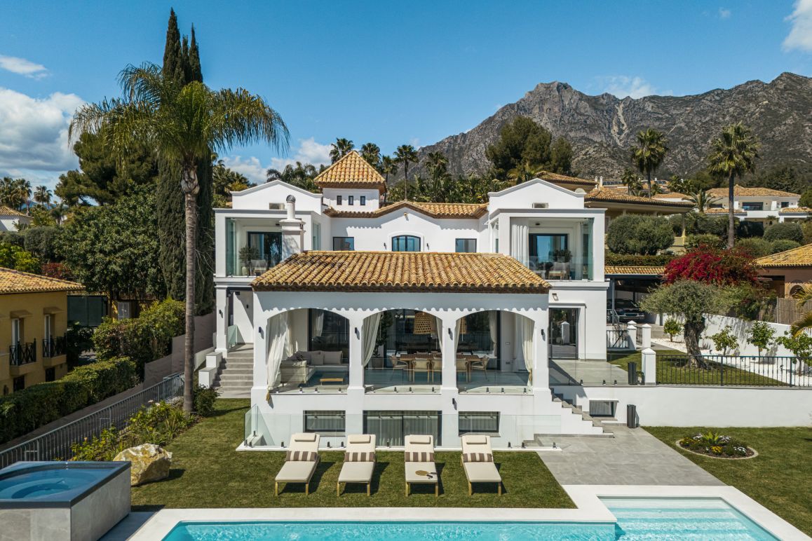 Villa méditerranéenne sur le Golden Mile de Marbella
