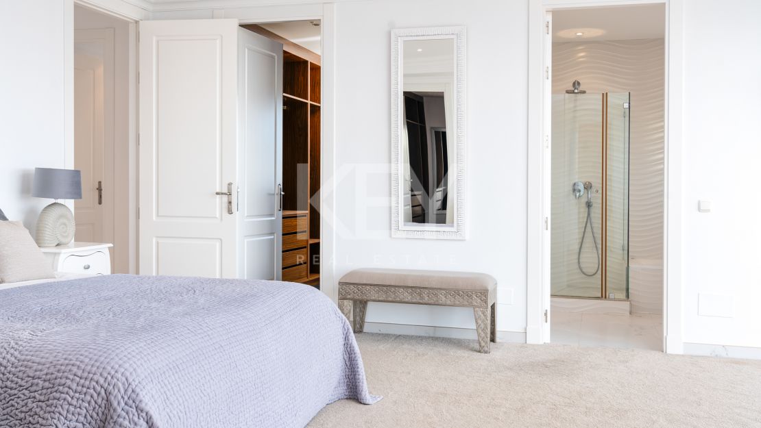 Вилла с потрясающим видом на море в Лос Фламингос, Бенахавис на продажу