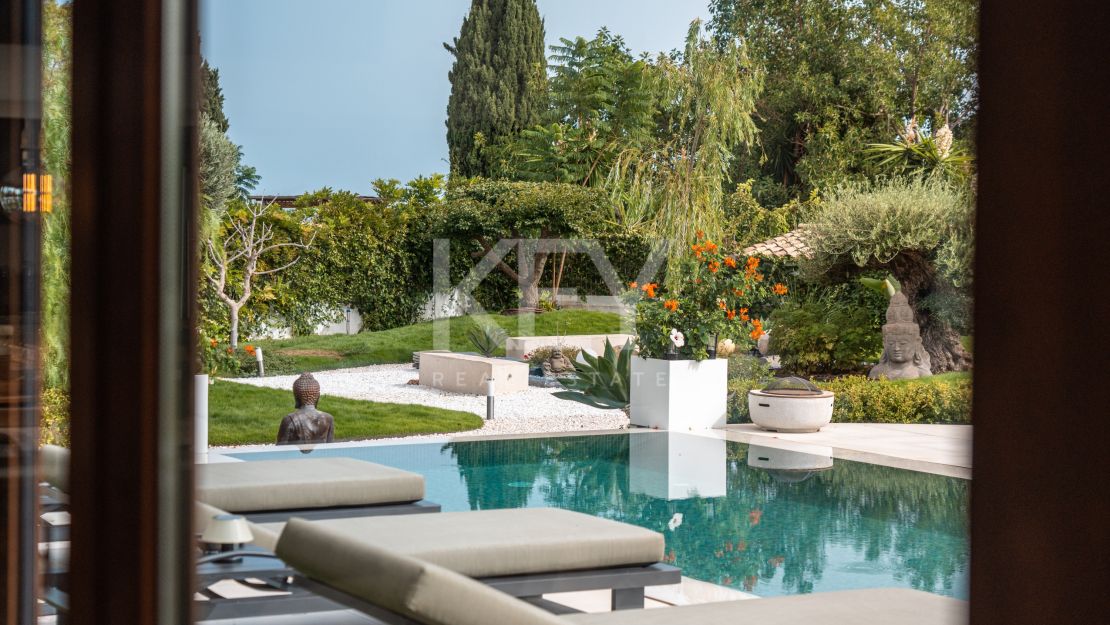 Eco-conscious villa blending Bali spirit and Japanese calm in Benahavís
