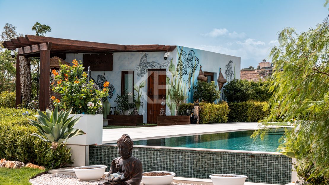 Eco-conscious villa blending Bali spirit and Japanese calm in Benahavís