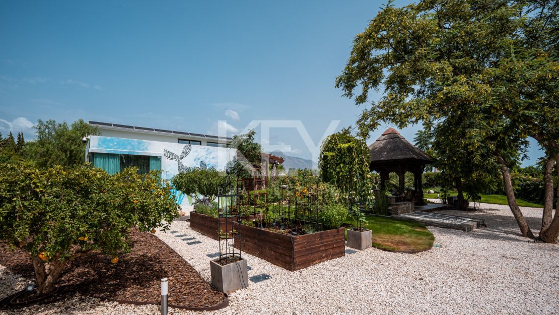 Eco-conscious villa blending Bali spirit and Japanese calm in Benahavís