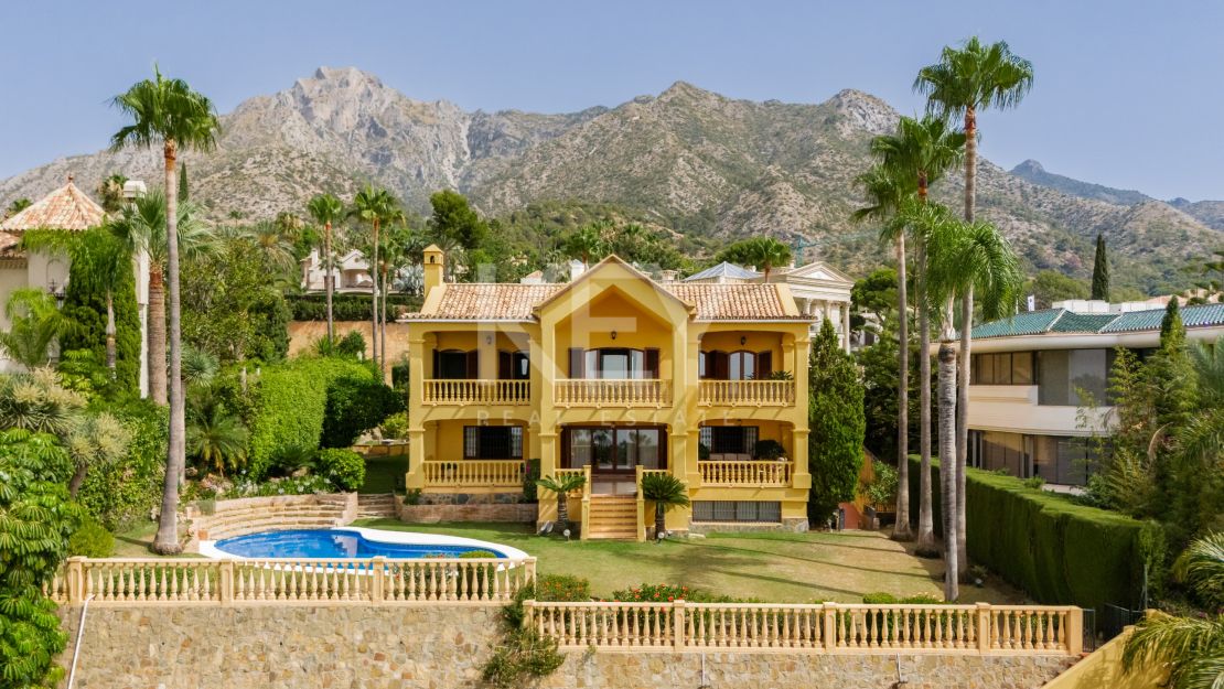 Oportunidad excepcional: villa clásica de lujo en la mejor ubicación de Sierra Blanca, Marbella