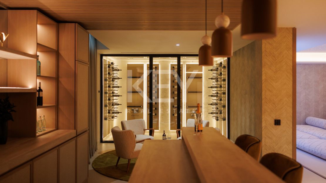 Contemporary Villa for sale: a luxurious oasis with High-End amenities  in Marbella Golden Mile