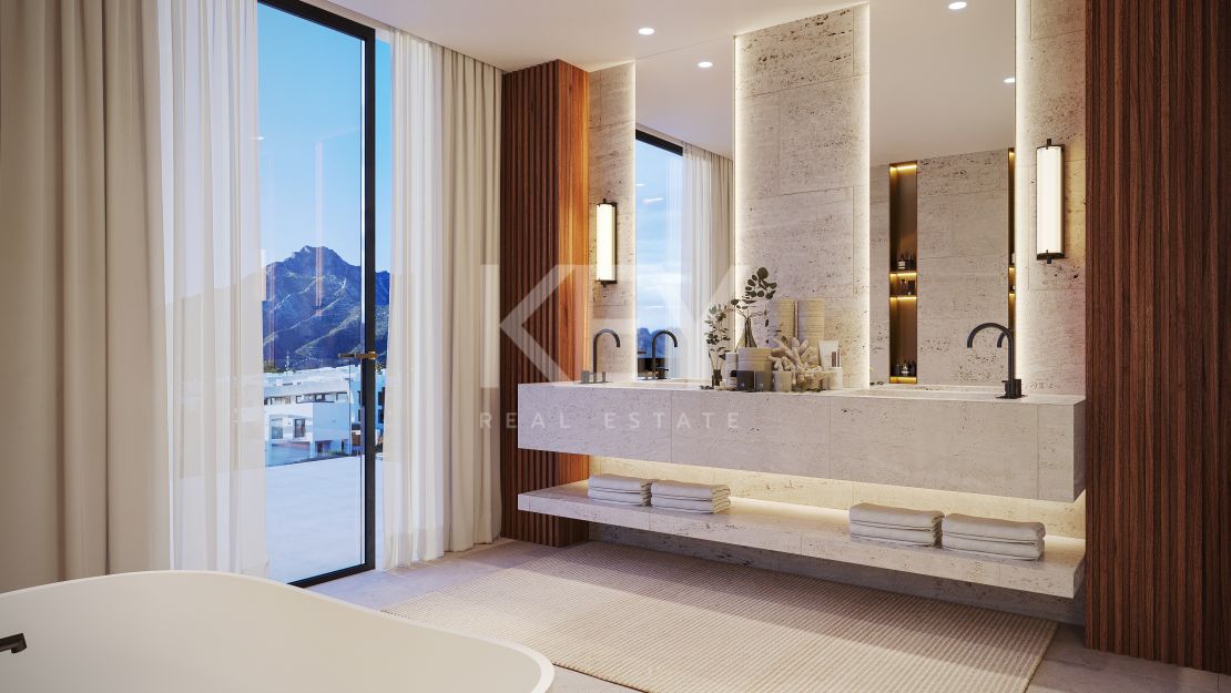 Contemporary Villa for sale: a luxurious oasis with High-End amenities  in Marbella Golden Mile