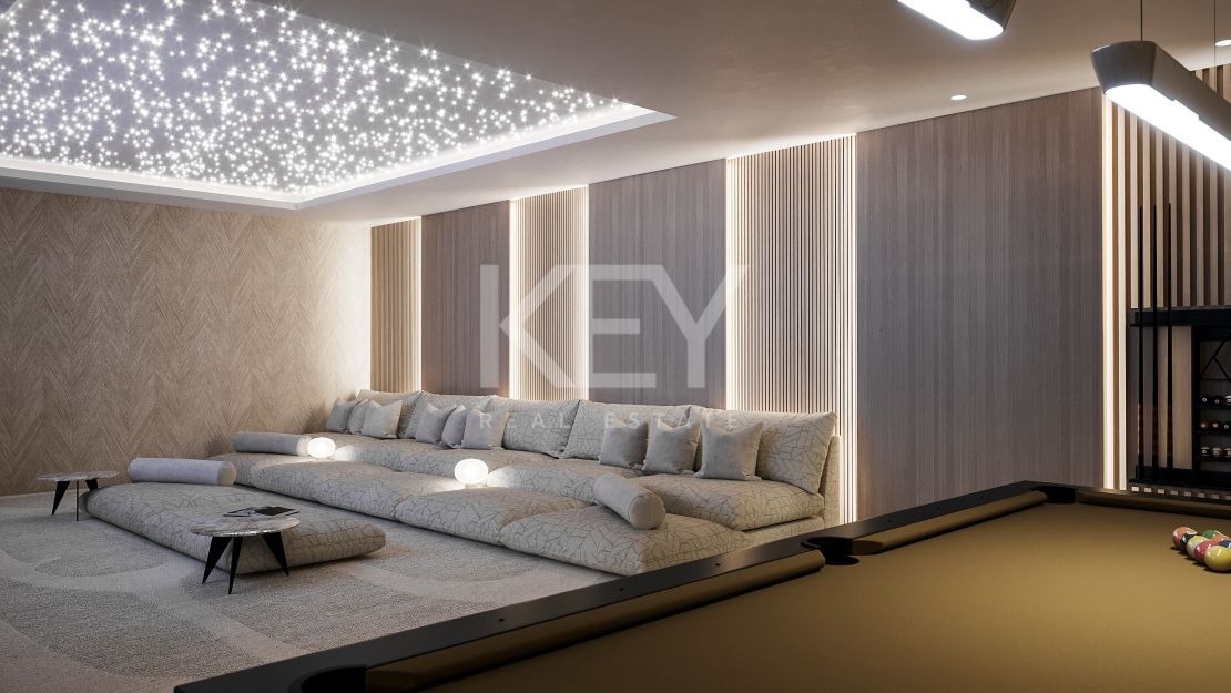 Contemporary Villa for sale: a luxurious oasis with High-End amenities  in Marbella Golden Mile