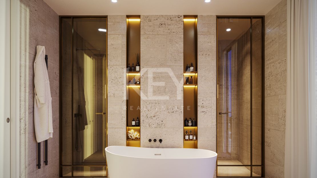 Contemporary Villa for sale: a luxurious oasis with High-End amenities  in Marbella Golden Mile