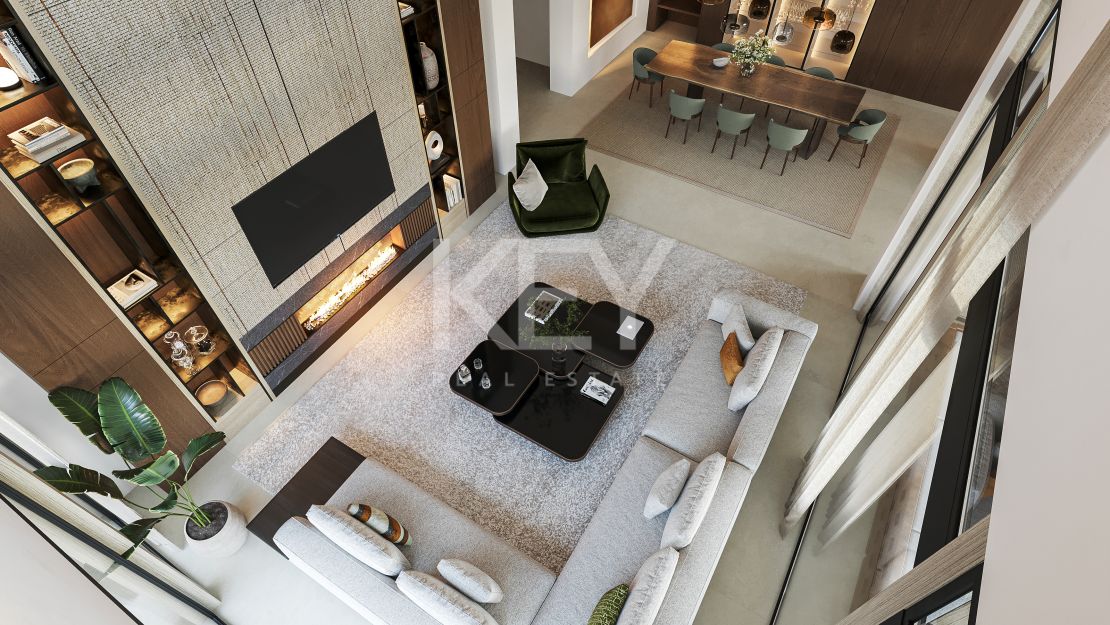 Contemporary Villa for sale: a luxurious oasis with High-End amenities  in Marbella Golden Mile