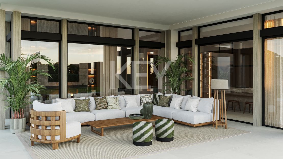 Contemporary Villa for sale: a luxurious oasis with High-End amenities  in Marbella Golden Mile