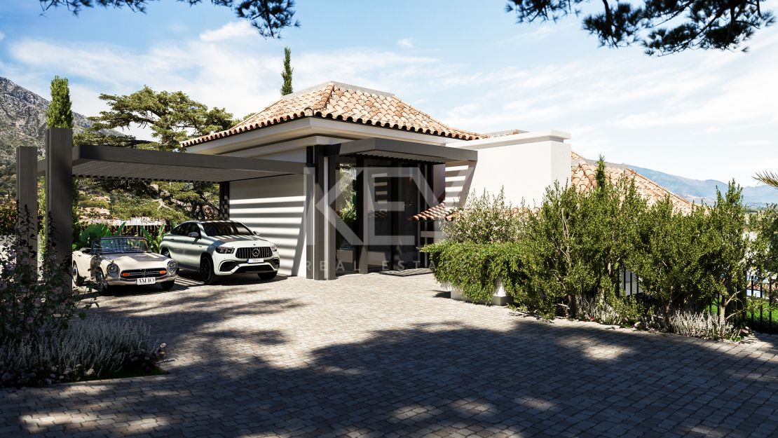 Contemporary Villa for sale: a luxurious oasis with High-End amenities  in Marbella Golden Mile
