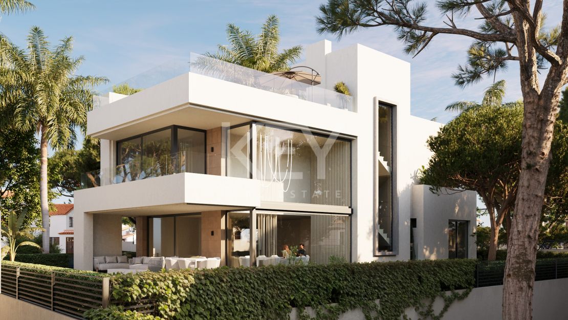 Moderna villa de lujo cerca de la playa en Marbella Este