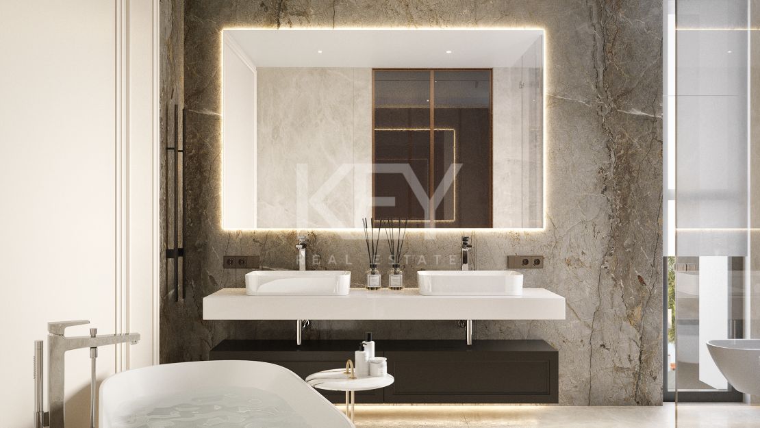 Moderna villa de lujo cerca de la playa en Marbella Este