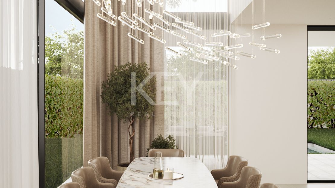 Moderna villa de lujo cerca de la playa en Marbella Este