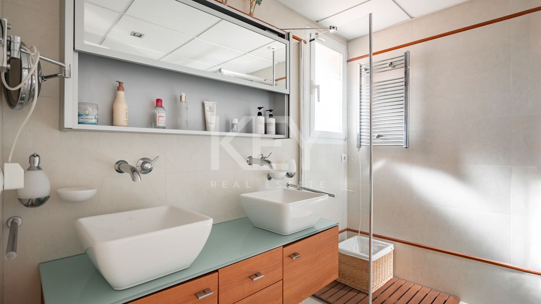 Exceptional frontline beach  villa for sale on the New Golden Mile, Estepona