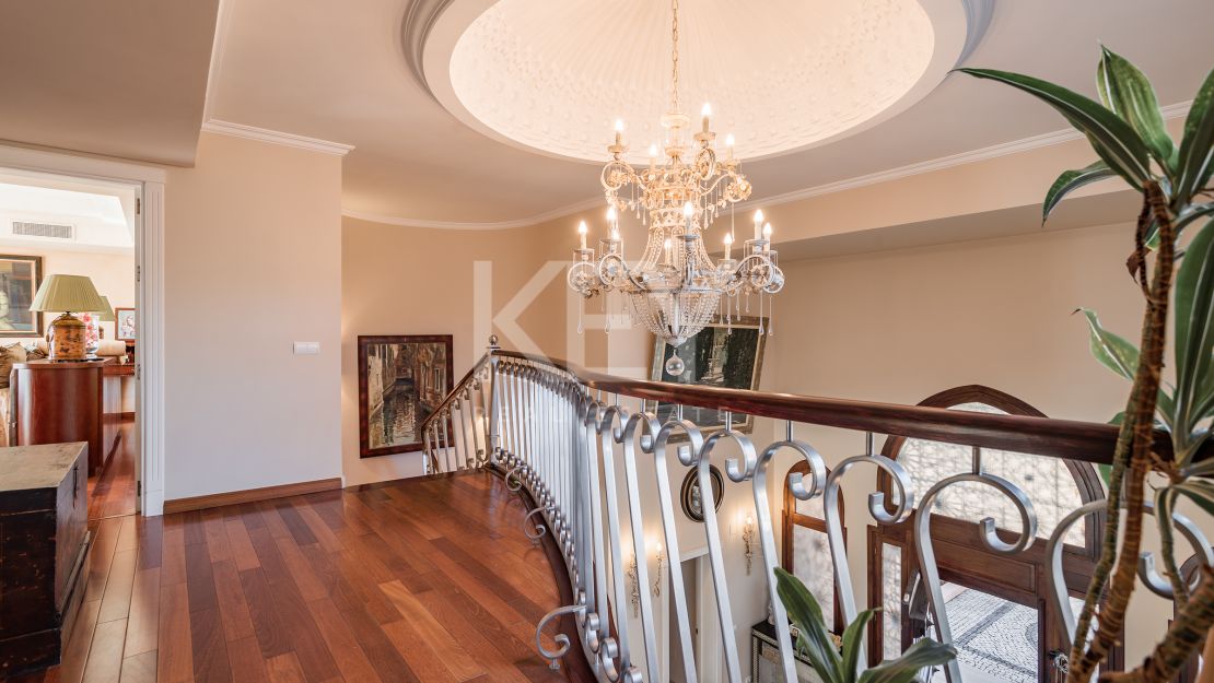 Exceptional frontline beach  villa for sale on the New Golden Mile, Estepona