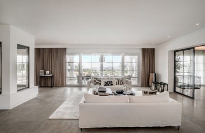 Amazing Villa in Marbella Club Golf Resort with Panoramic Mediterranean Views in Benahavis