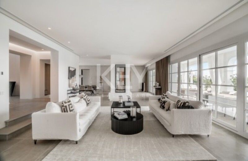 Amazing Villa in Marbella Club Golf Resort with Panoramic Mediterranean Views in Benahavis