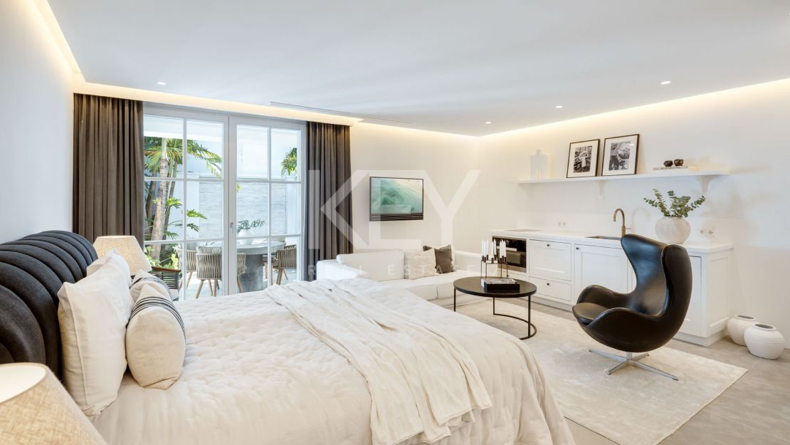 Impresionante villa en Marbella Club Golf Resort con vistas panorámicas al mar Mediterráneo en Benahavís