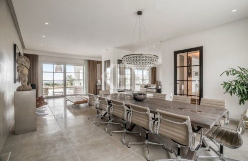 Amazing Villa in Marbella Club Golf Resort with Panoramic Mediterranean Views in Benahavis