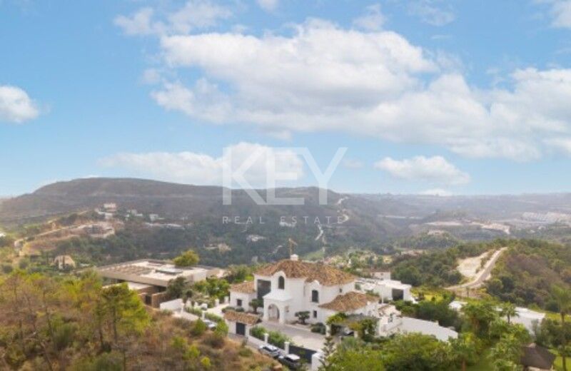 Amazing Villa in Marbella Club Golf Resort with Panoramic Mediterranean Views in Benahavis