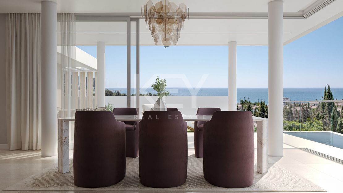 Современная вилла с 4 спальнями, собственным бассейном и видом на море в престижном районе ЭстепоныСовременная вилла с 4 спальнями, собственным бассейном и видом на море в престижном районе Эстепоны