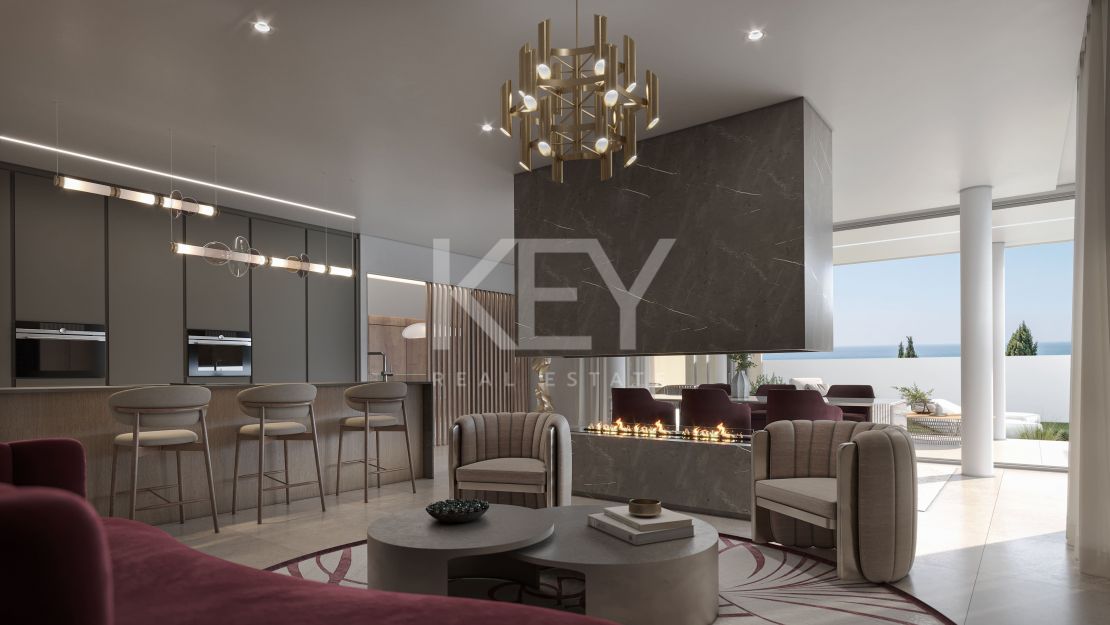 Современная вилла с 4 спальнями, собственным бассейном и видом на море в престижном районе ЭстепоныСовременная вилла с 4 спальнями, собственным бассейном и видом на море в престижном районе Эстепоны