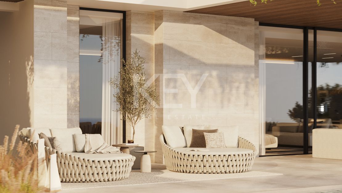 Luxurious Villa with panoramic sea views minutes from Puerto Banús in La Quinta, Benahavis