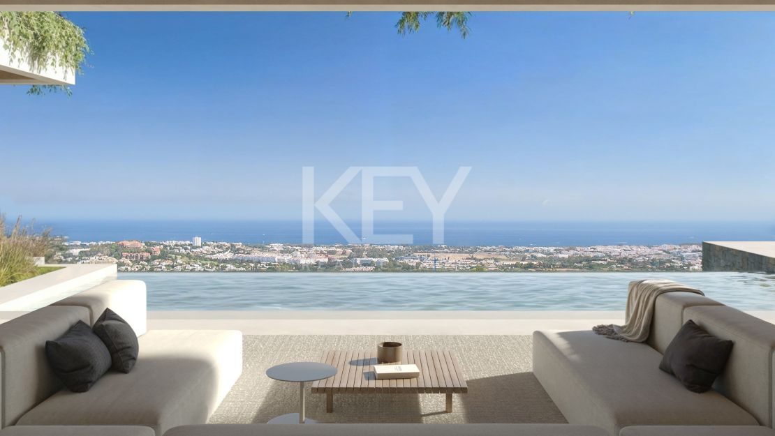 Luxurious Villa with panoramic sea views minutes from Puerto Banús in La Quinta, Benahavis