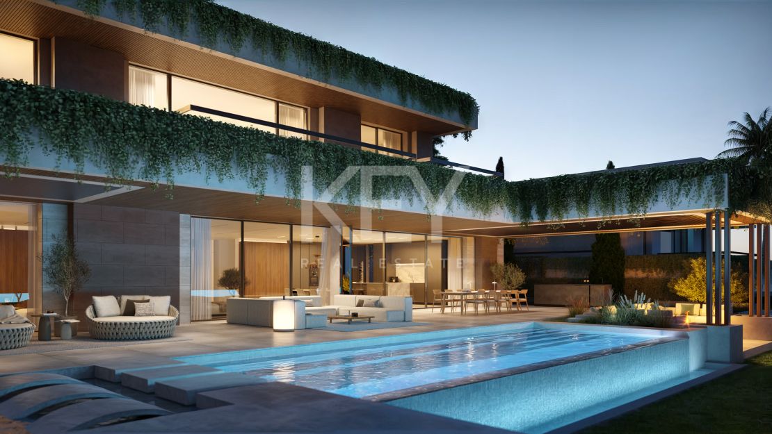 Luxurious Villa with panoramic sea views minutes from Puerto Banús in La Quinta, Benahavis