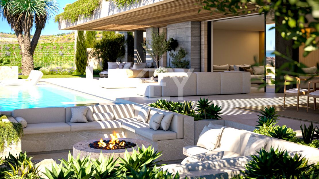 Luxurious Villa with panoramic sea views minutes from Puerto Banús in La Quinta, Benahavis