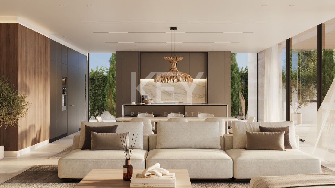 Luxurious Villa with panoramic sea views minutes from Puerto Banús in La Quinta, Benahavis