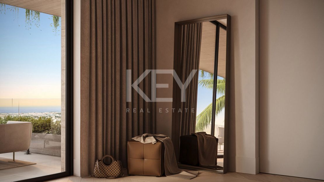 Luxurious Villa with panoramic sea views minutes from Puerto Banús in La Quinta, Benahavis