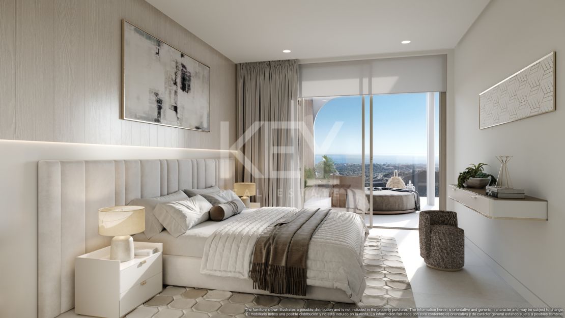 Эксклюзивный пентхаус с панорамным солярием и собственным бассейном в Real de La Quinta, Марбелья-Бенаавис