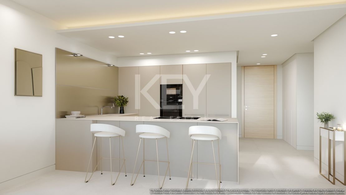 Эксклюзивный пентхаус с панорамным солярием и собственным бассейном в Real de La Quinta, Марбелья-Бенаавис