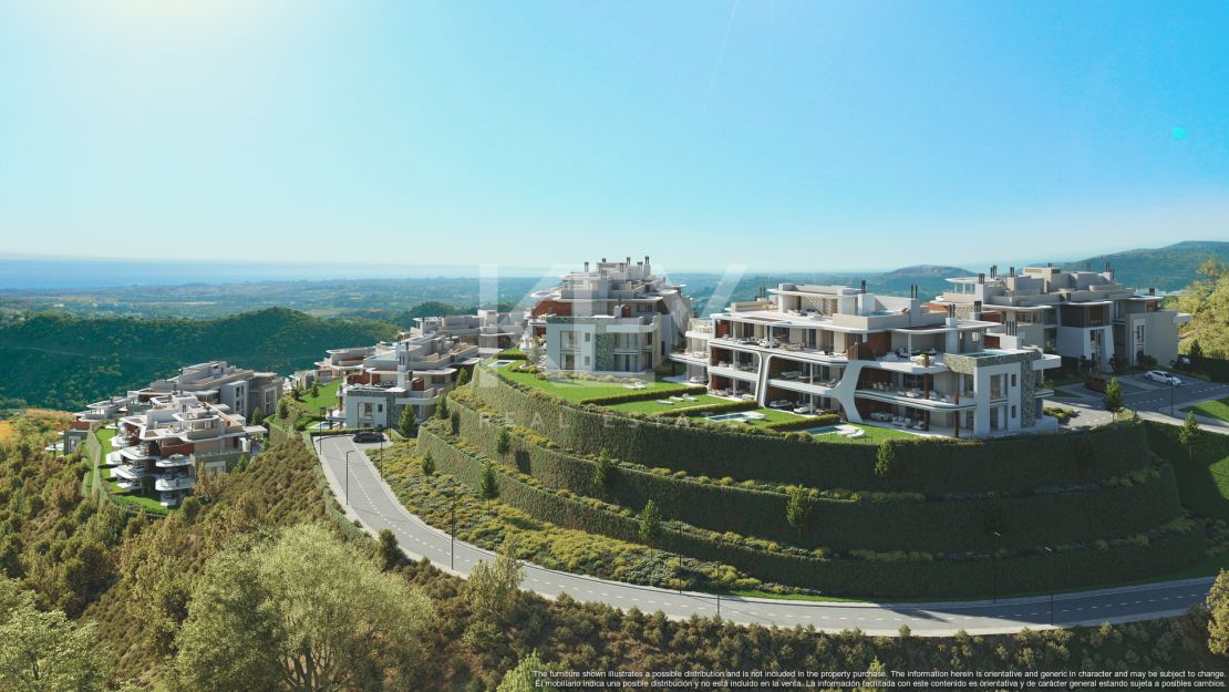 Эксклюзивный пентхаус с панорамным солярием и собственным бассейном в Real de La Quinta, Марбелья-Бенаавис