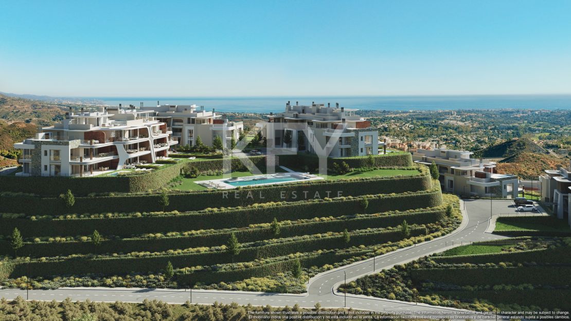 Эксклюзивный пентхаус с панорамным солярием и собственным бассейном в Real de La Quinta, Марбелья-Бенаавис