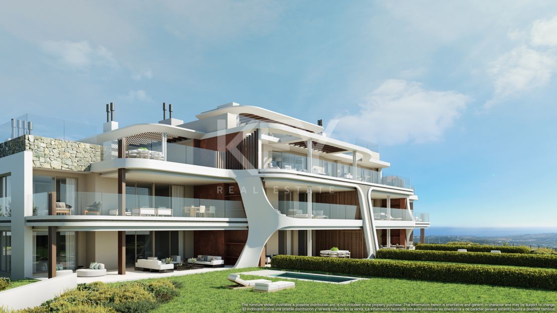 Эксклюзивный пентхаус с панорамным солярием и собственным бассейном в Real de La Quinta, Марбелья-Бенаавис