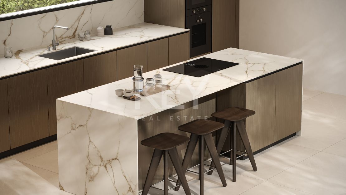 Эксклюзивная квартира с дизайнерской отделкой и панорамным видом в Ла-Кинта, Бенахавис